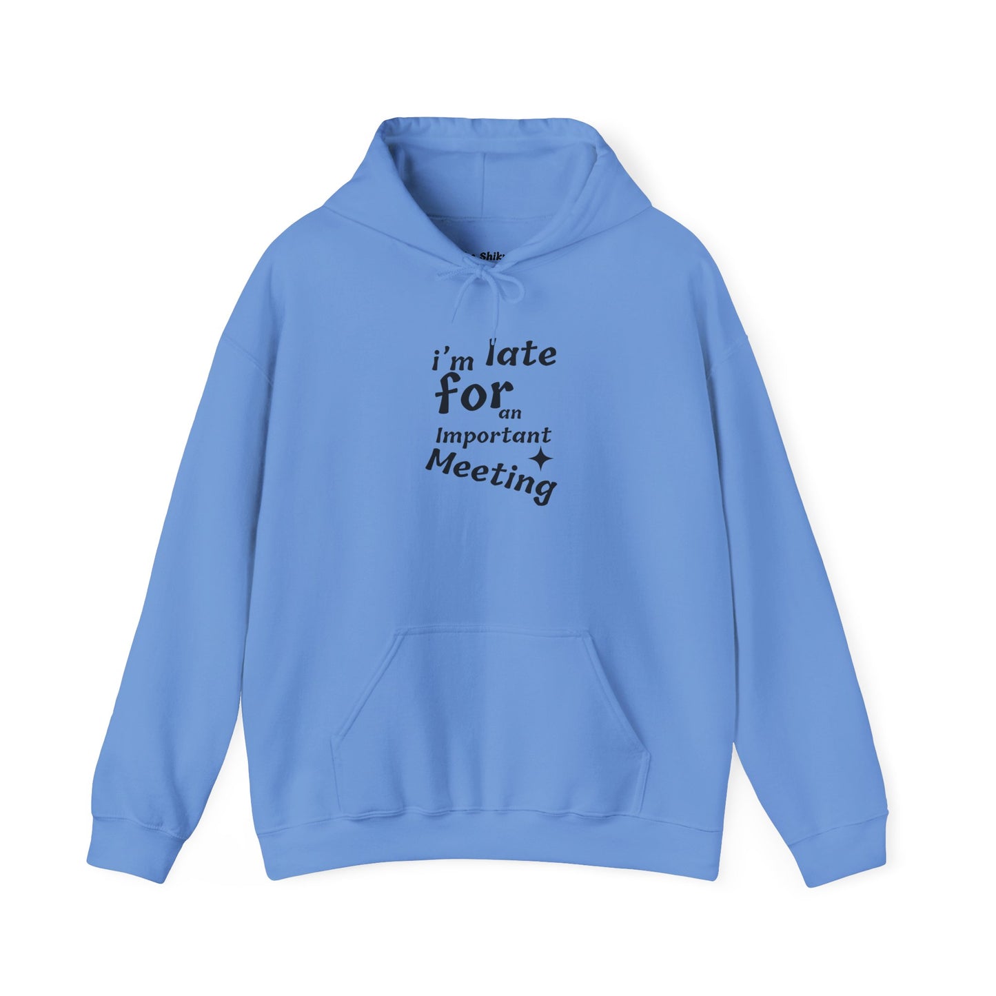 'I'm Late for an Important Meeting' - Unisex Hooded Sweatshirt - Up In Arms