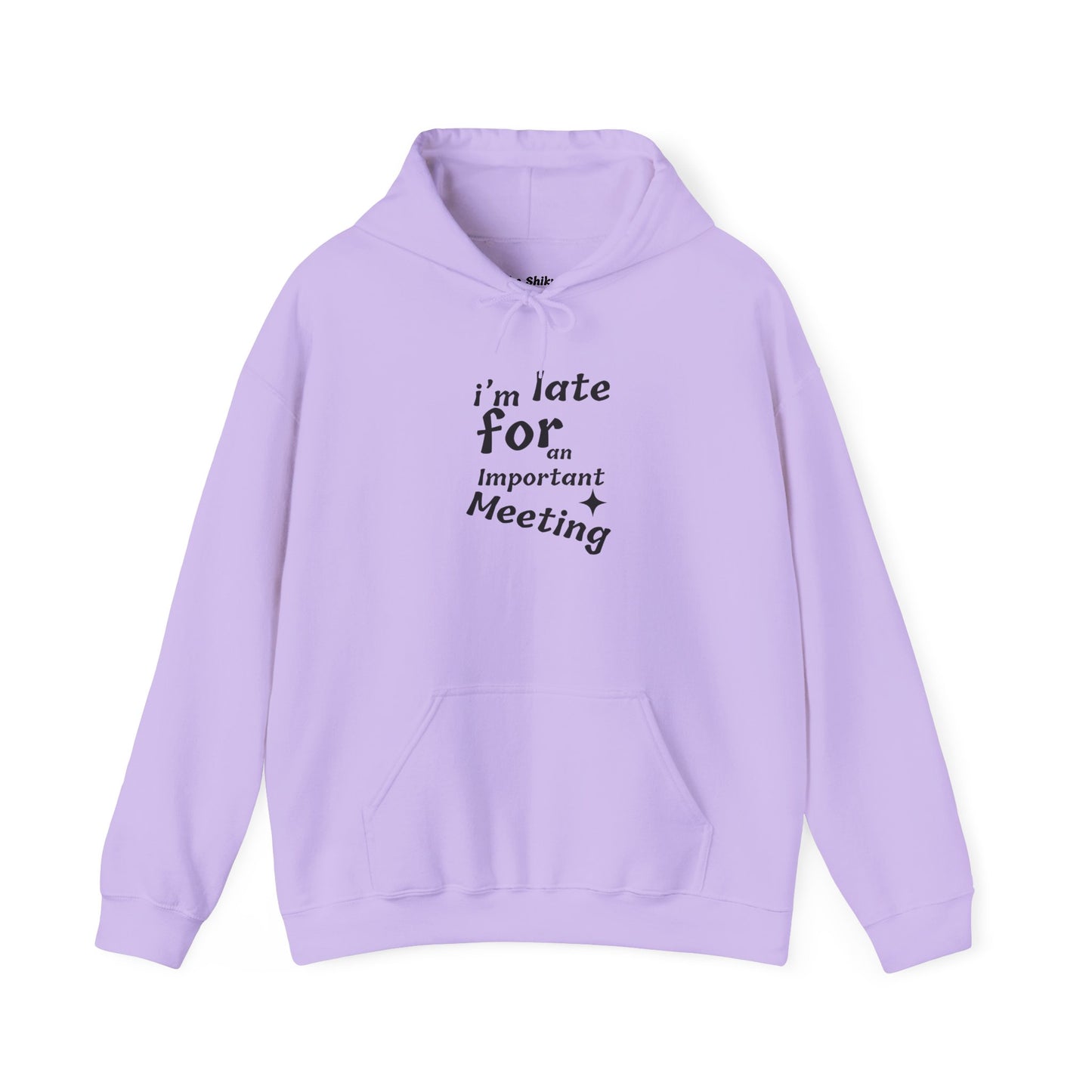 'I'm Late for an Important Meeting' - Unisex Hooded Sweatshirt - Up In Arms