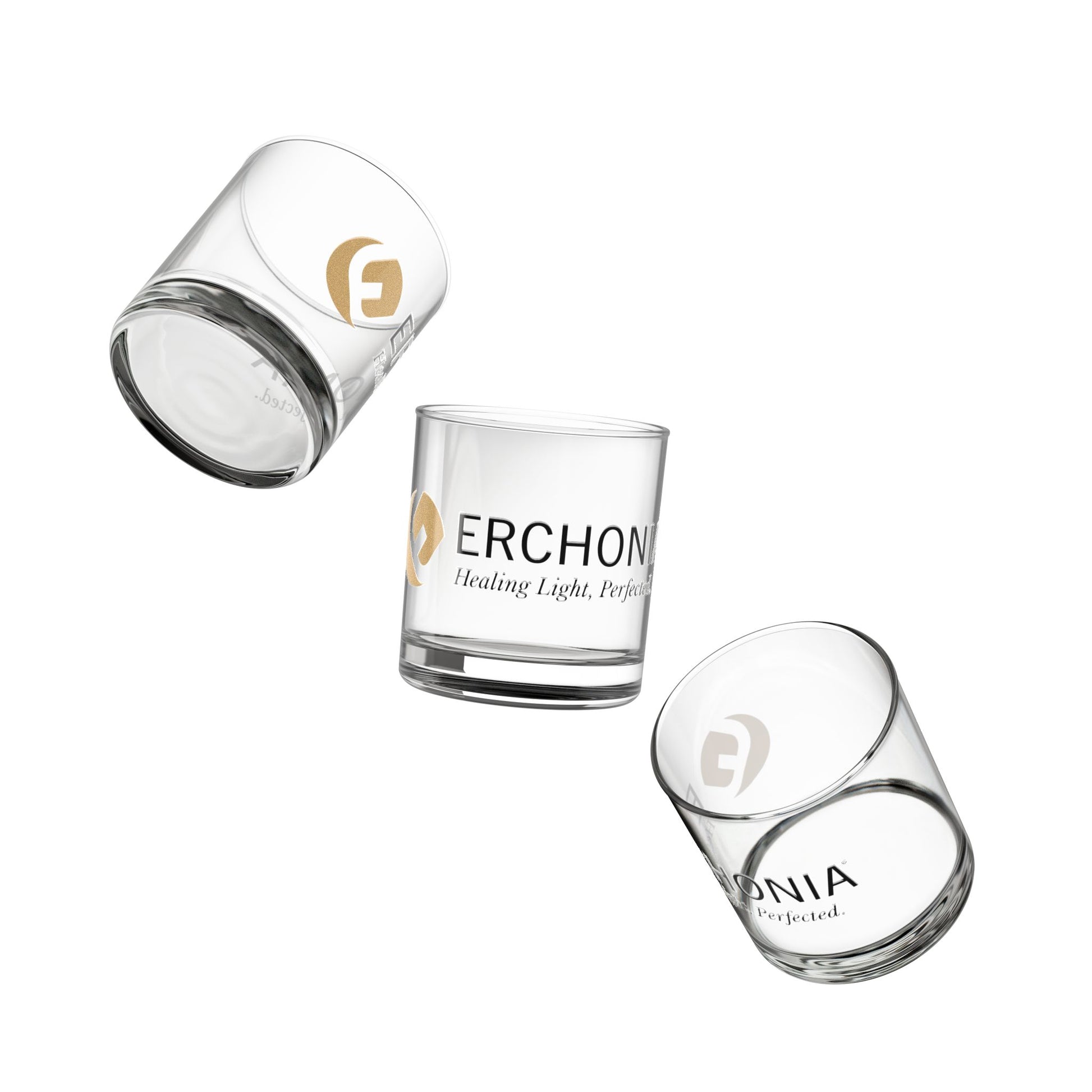 Personalized Logo Rocks Glass, 10oz - Up In Arms