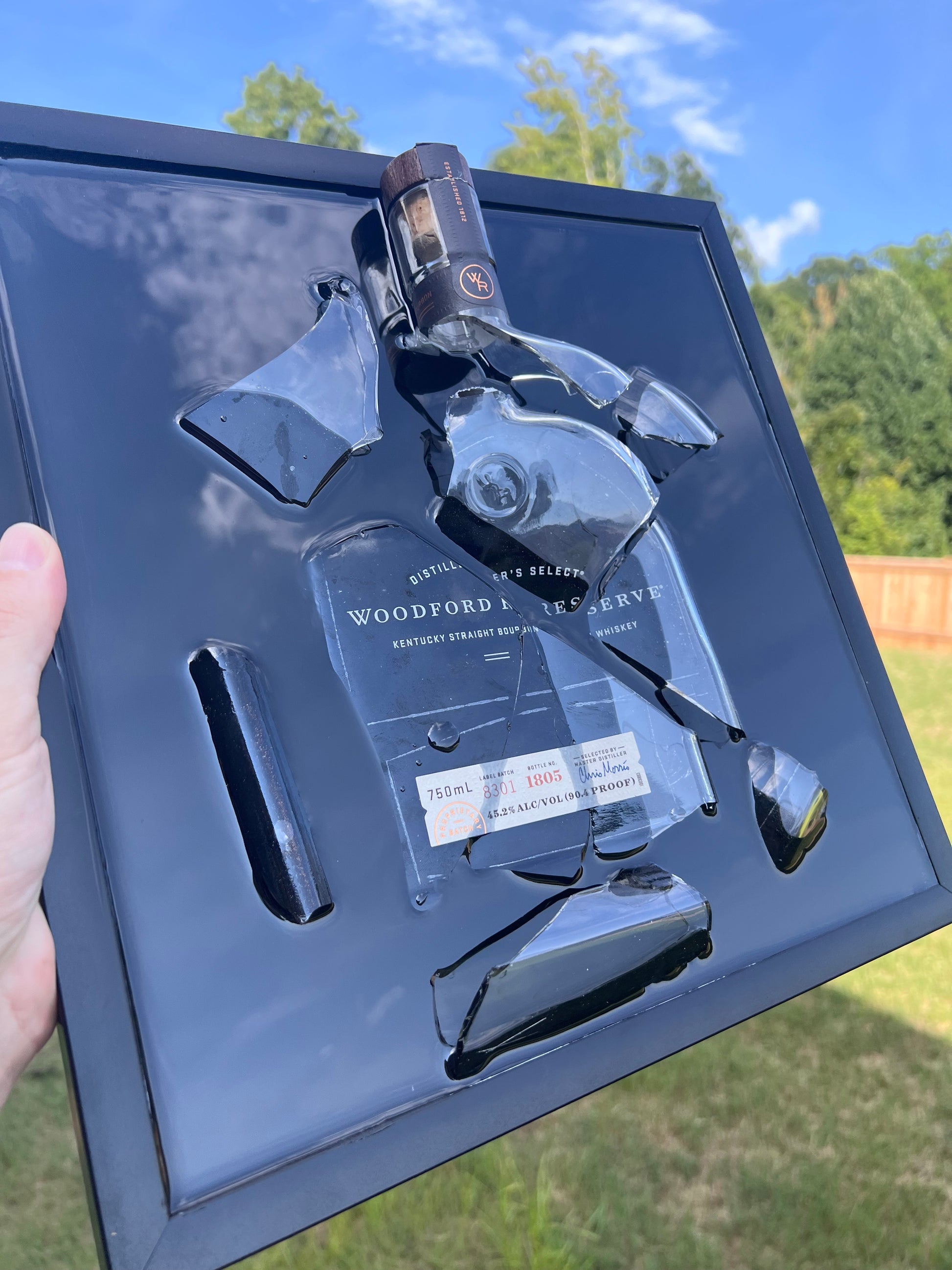 Woodford Broken Bottle Wall Décor - Up In Arms