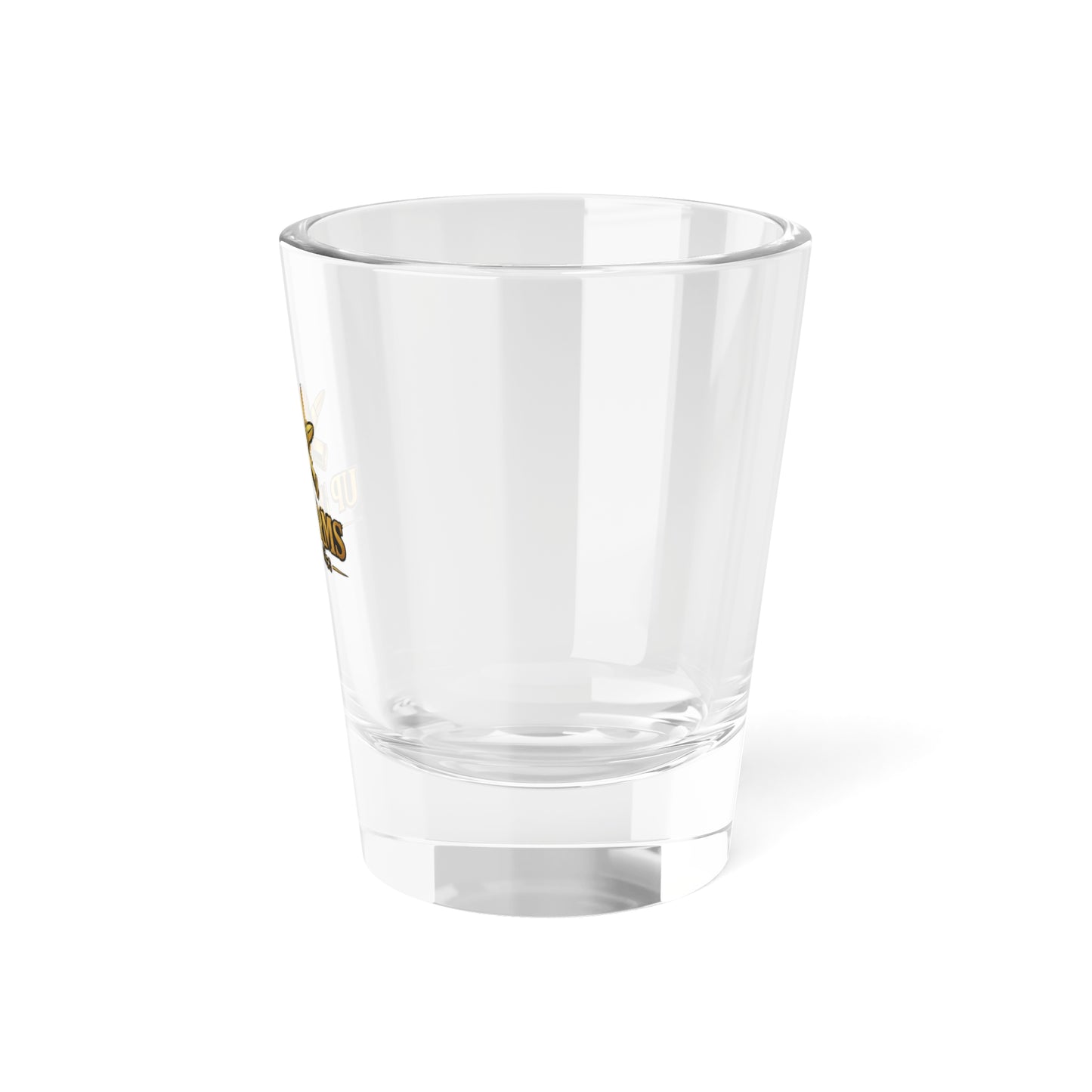 Up In Arms Shot Glass — 1.5oz Military-Inspired Bar Glass