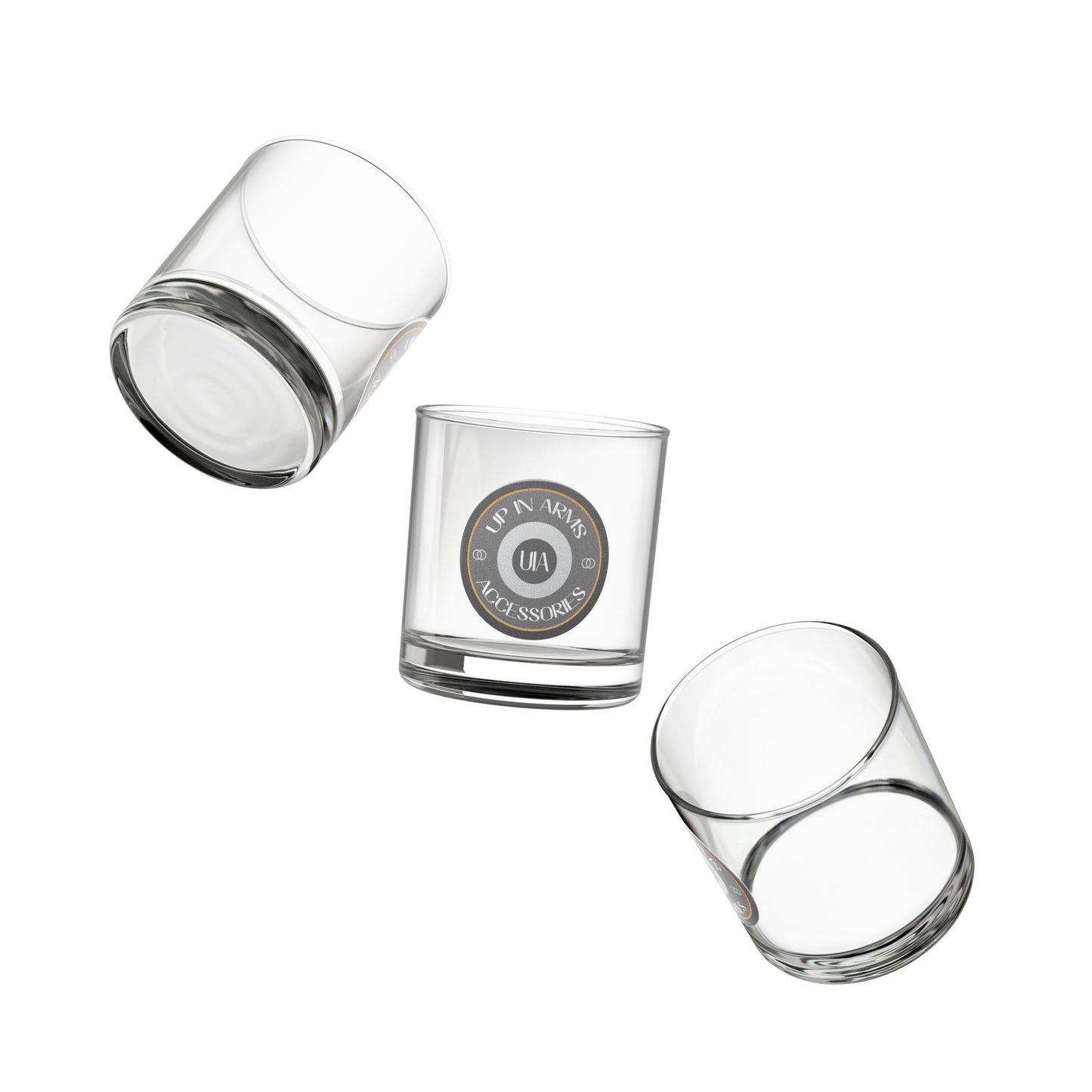 Up In Arms Rocks Glass, 10oz - Up In Arms