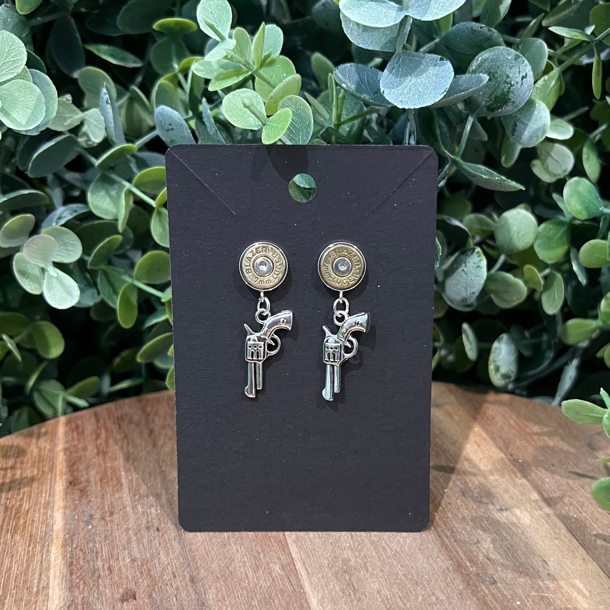 Revolver Bullet Earring - Up In Arms