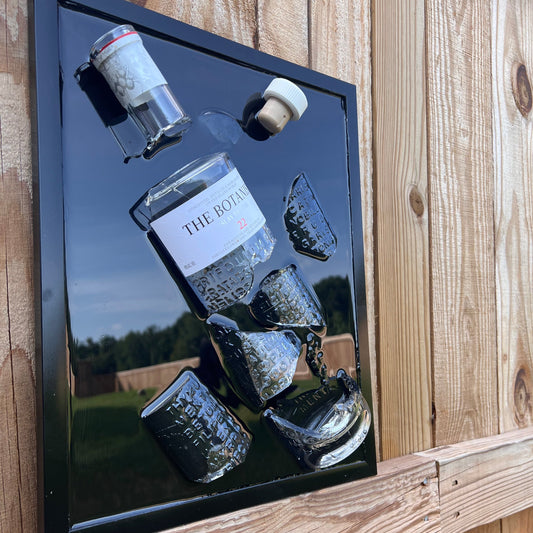 The Botanist Broken Bottle Wall Décor - Up In Arms