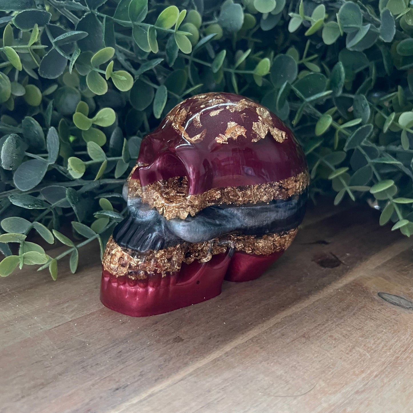 Red and Gold Layered Skull - Up In Arms