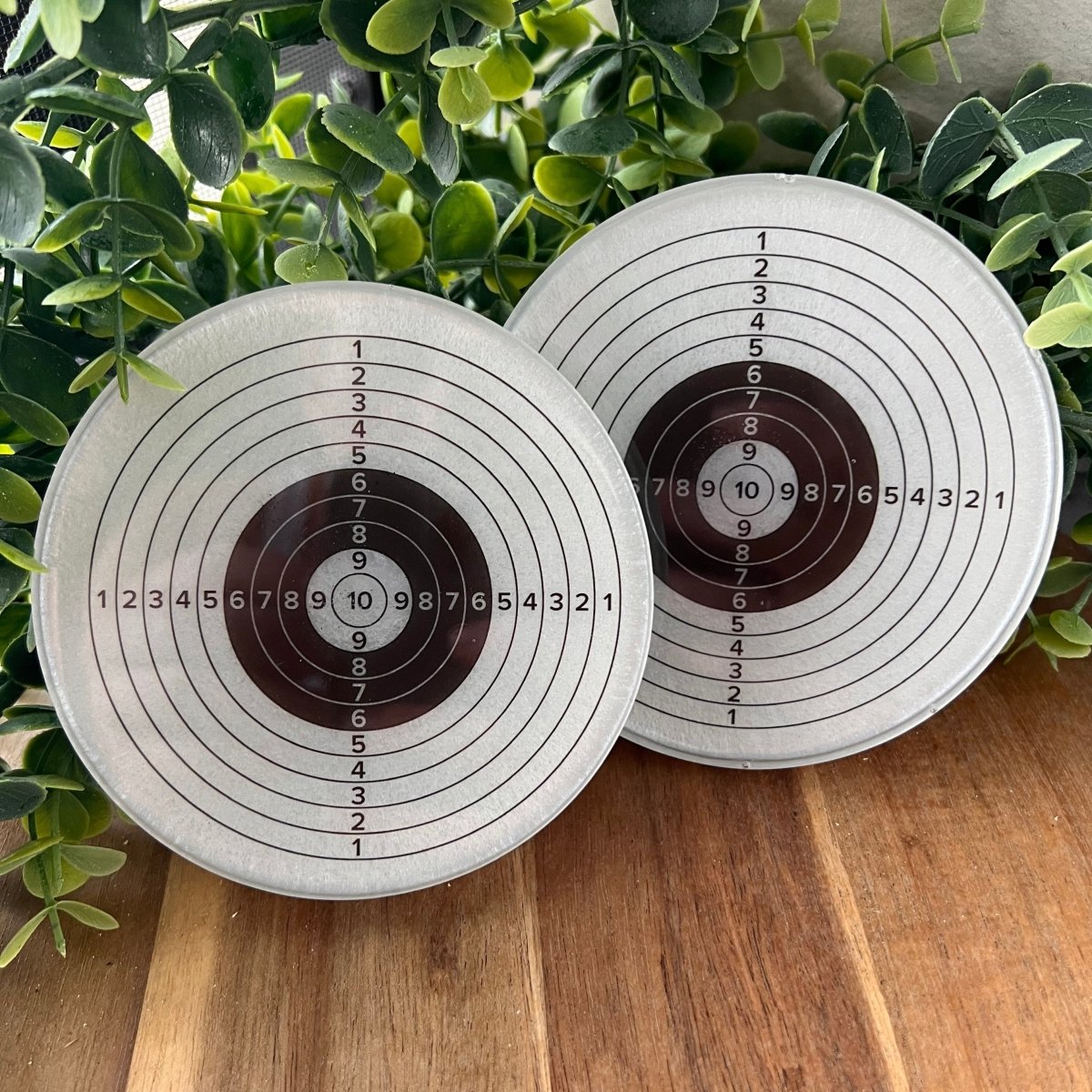 Blemished Target Coaster - Up In Arms