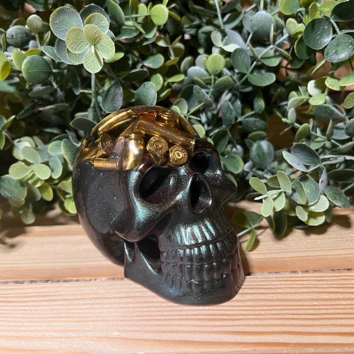 Metallic Bullet Skull - Up In Arms