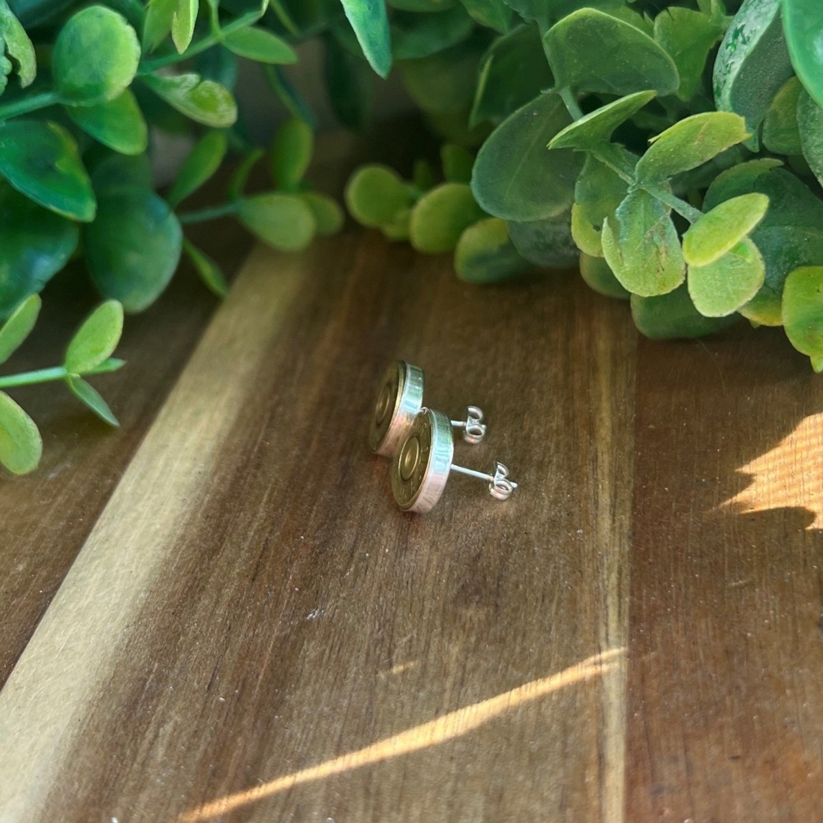 45ACP bullet casing earring stud - Up In Arms