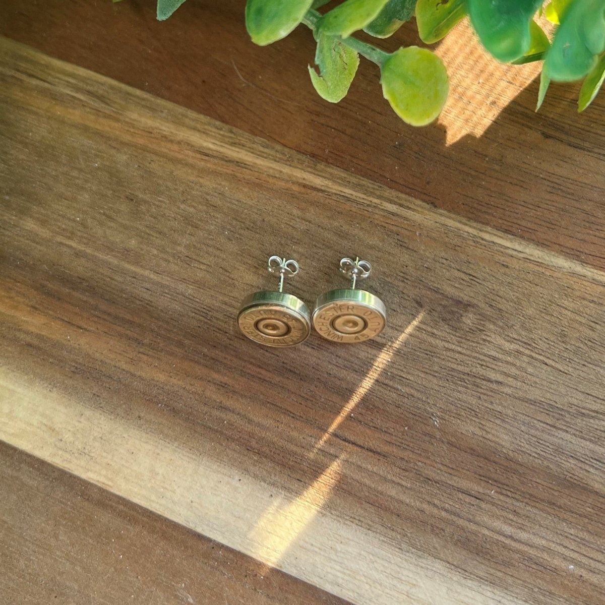 45ACP bullet casing earring stud - Up In Arms