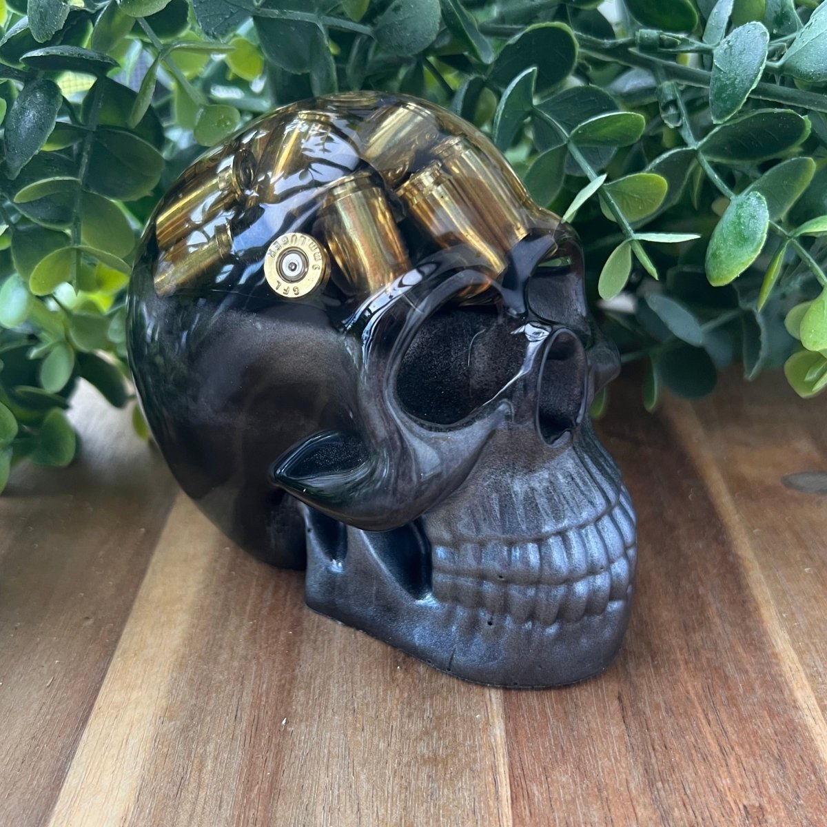 Silver and Black Skull - Up In Arms