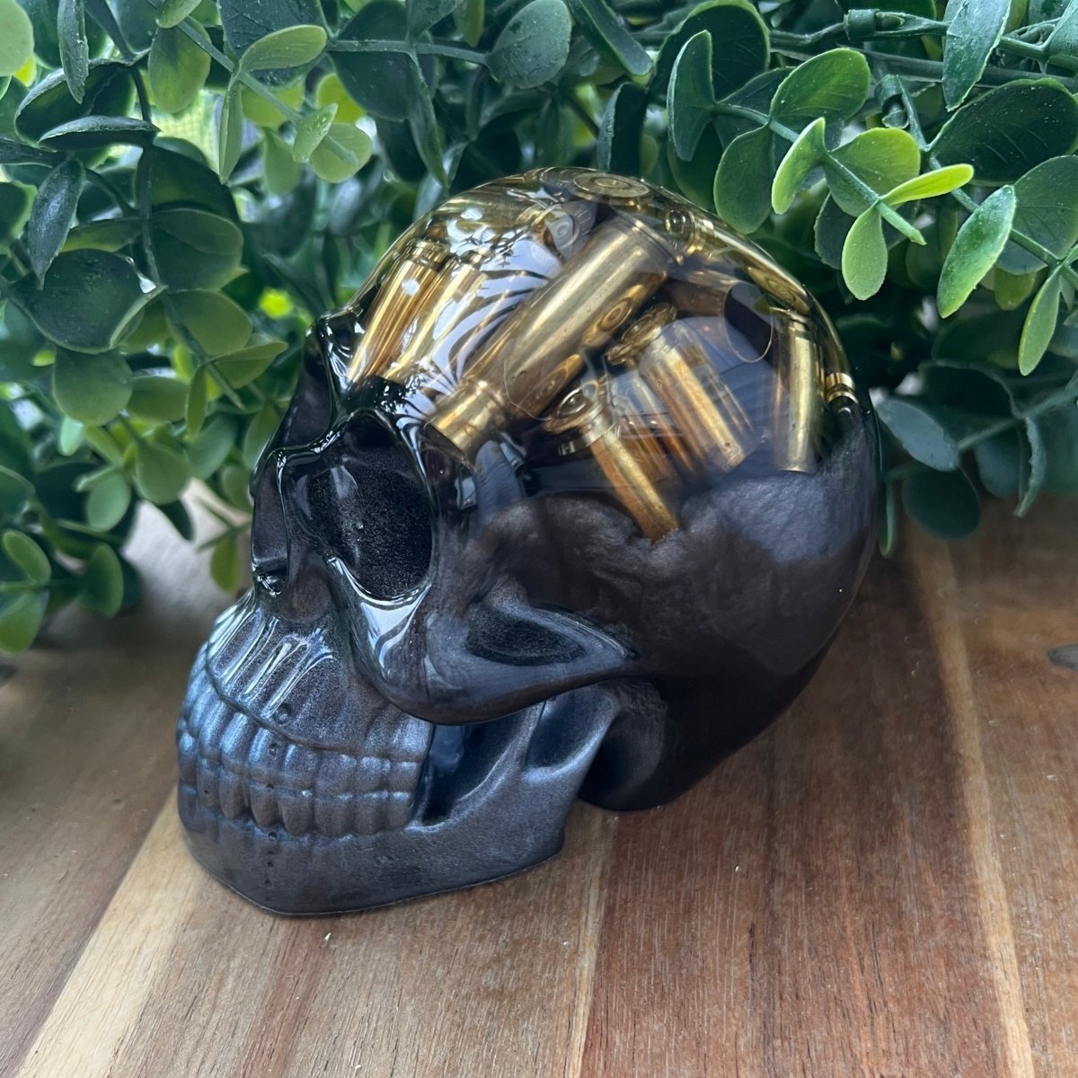 Silver and Black Skull - Up In Arms