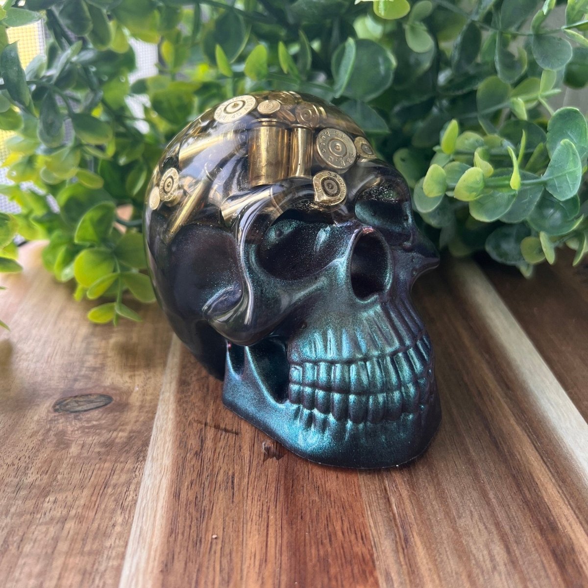 Metallic Bullet Skull - Up In Arms