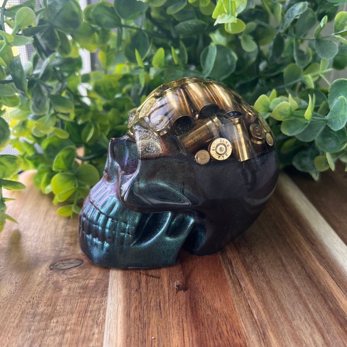 Metallic Bullet Skull - Up In Arms