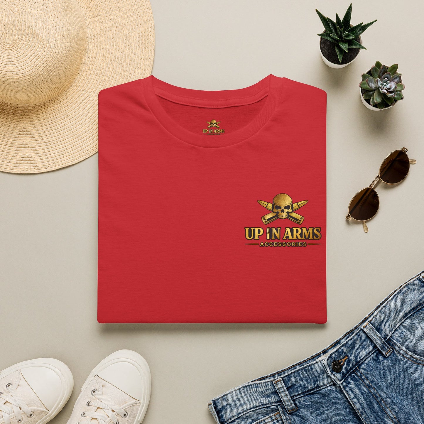 Up In Arms Uni-Sex T-Shirt