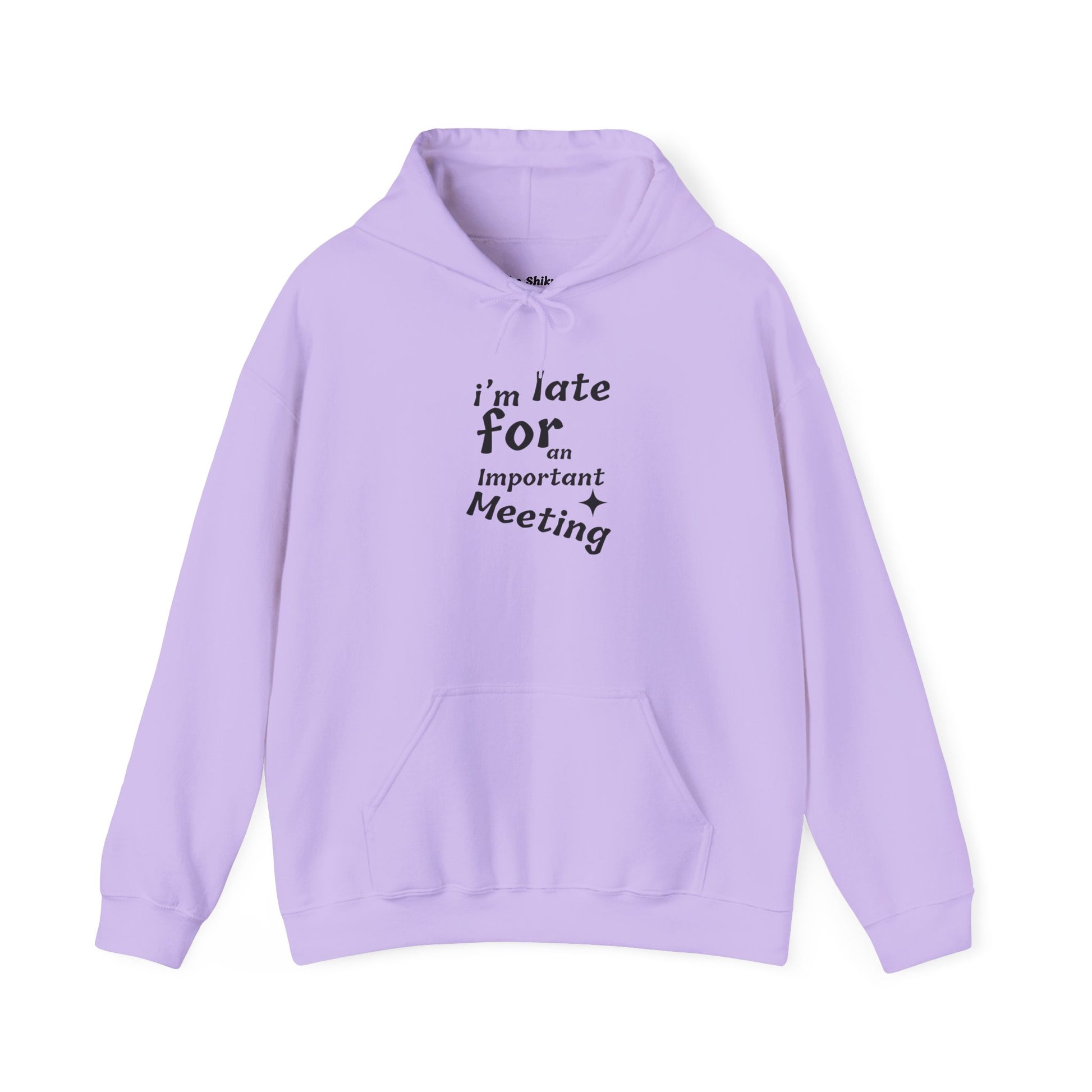 'I'm Late for an Important Meeting' - Unisex Hooded Sweatshirt - Up In Arms