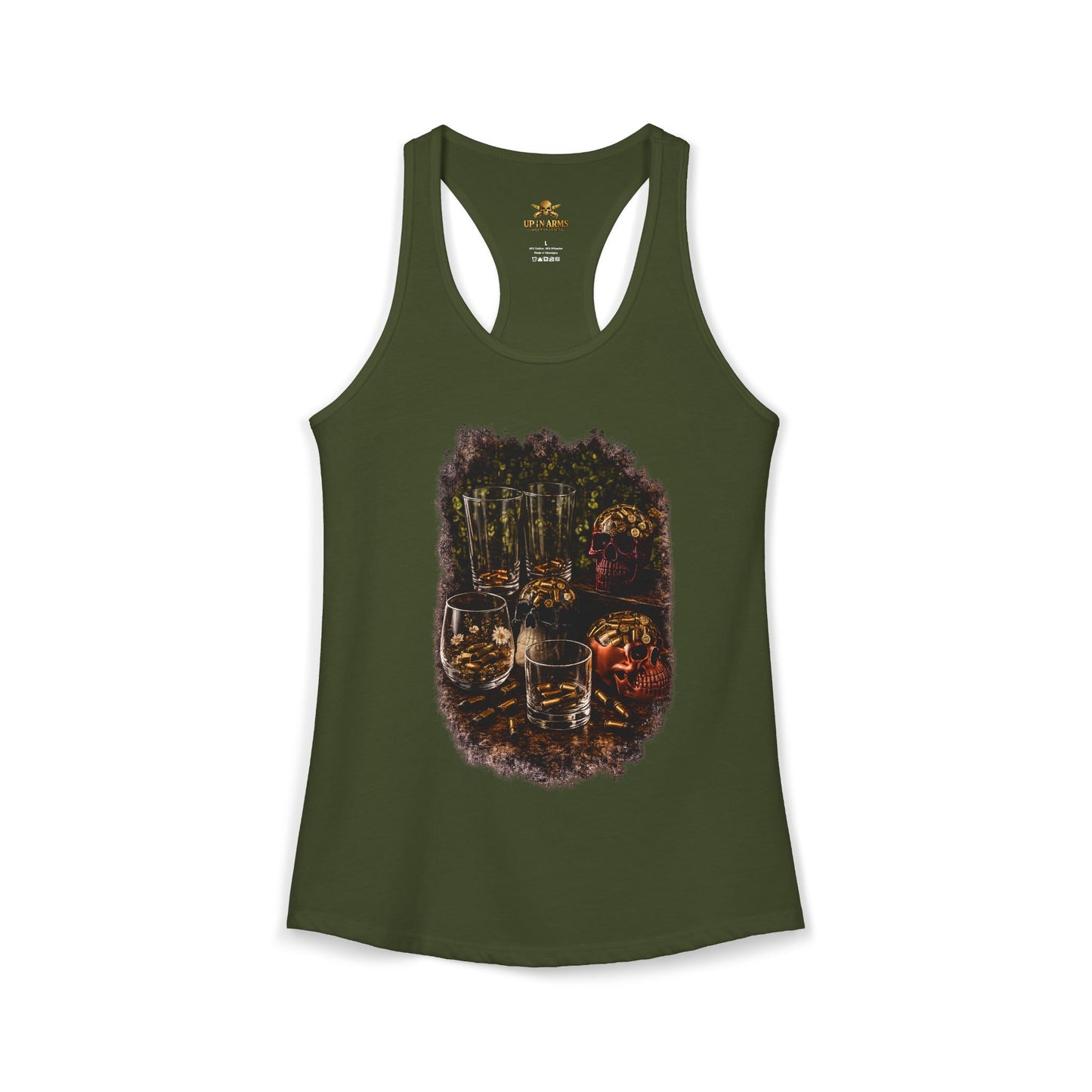 Up In Arms Racerback Tank - Up In Arms