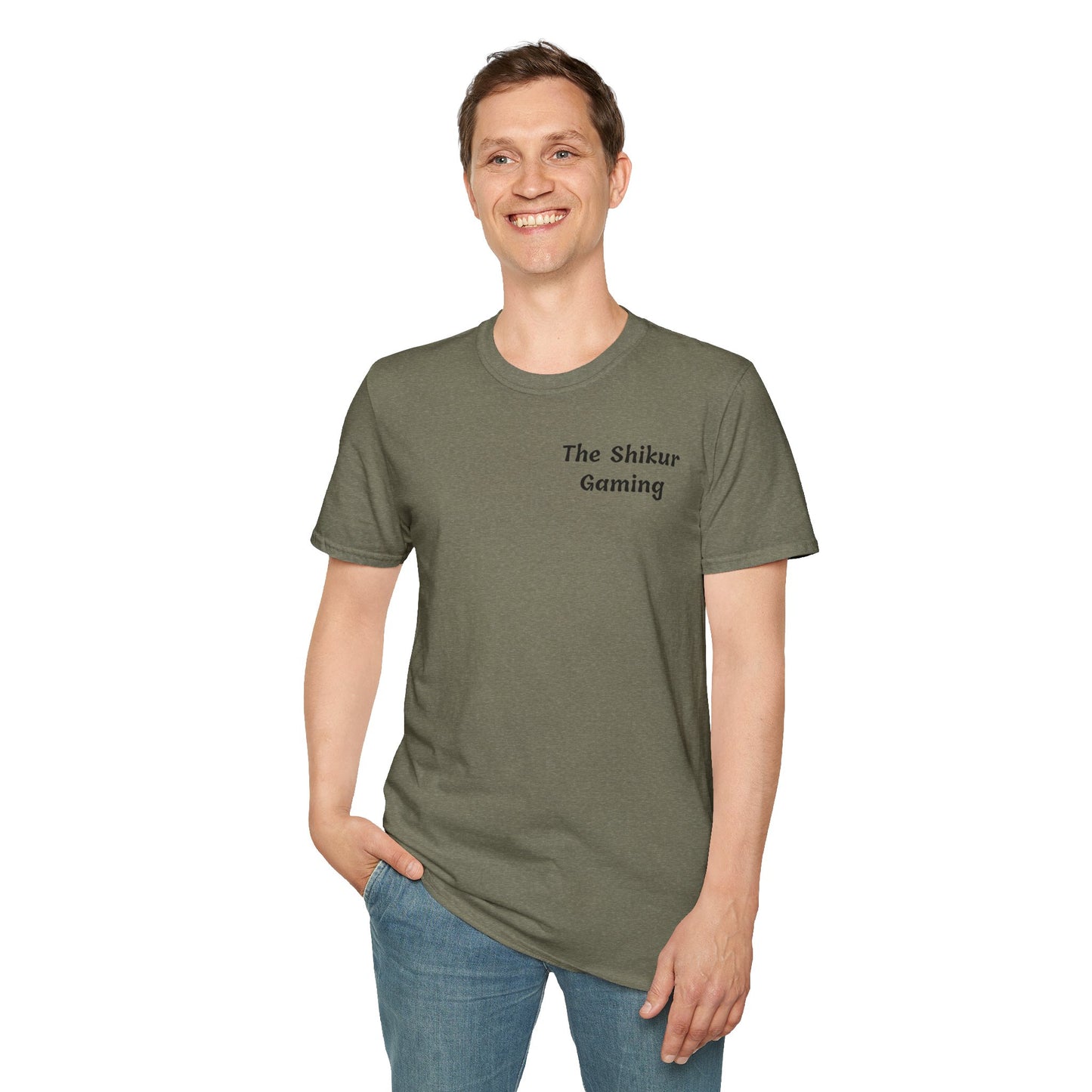The Shikur Gaming Unisex Softstyle T-Shirt - Up In Arms