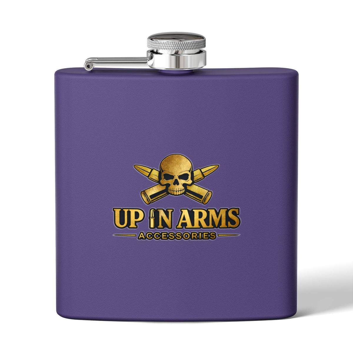 Up In Arms 6oz Stainless Steel Flask