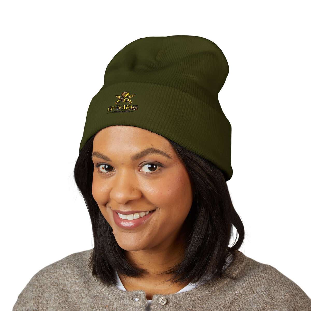 Up In Arms Bee Cuffed Beanie