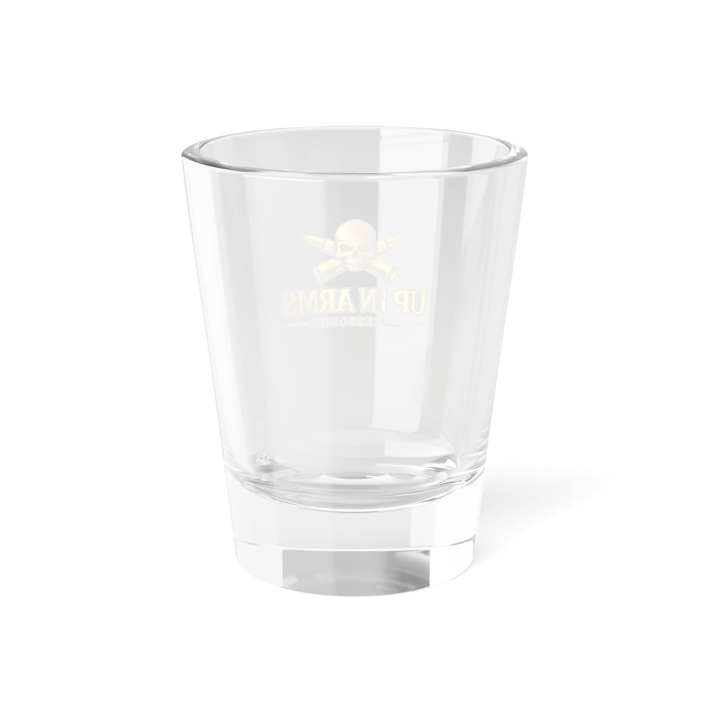 Up In Arms Shot Glass — 1.5oz Military-Inspired Bar Glass