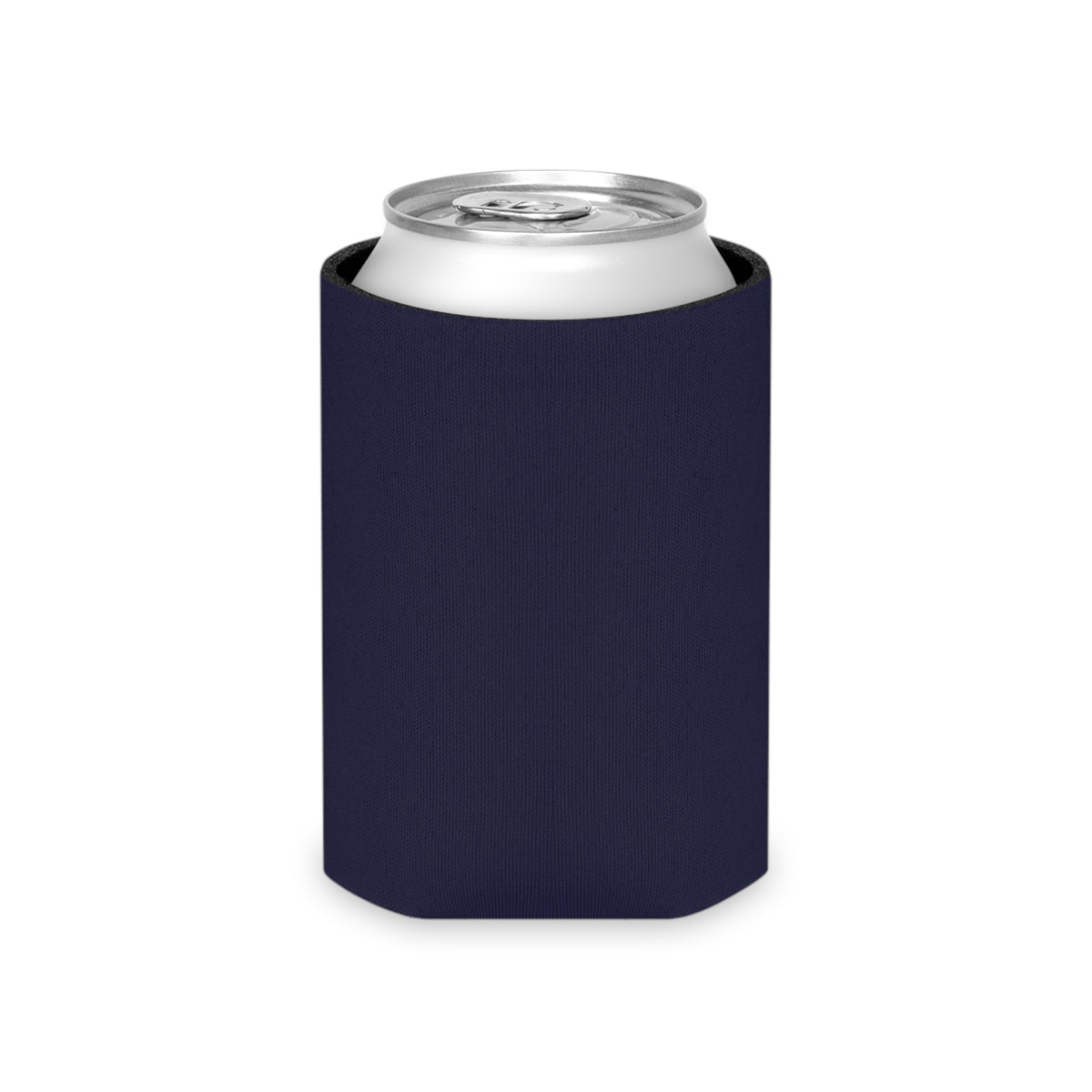 Up In Arms Logo Can Cooler — Navy Beer Koozie
