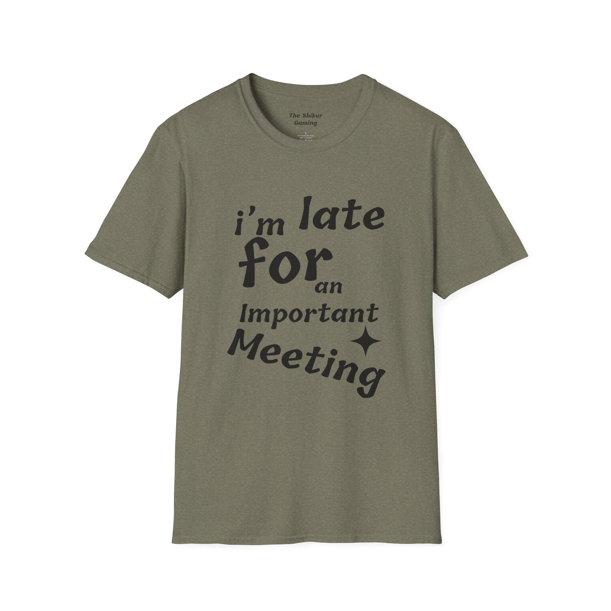 I'm Late for a Meeting Tee - Up In Arms