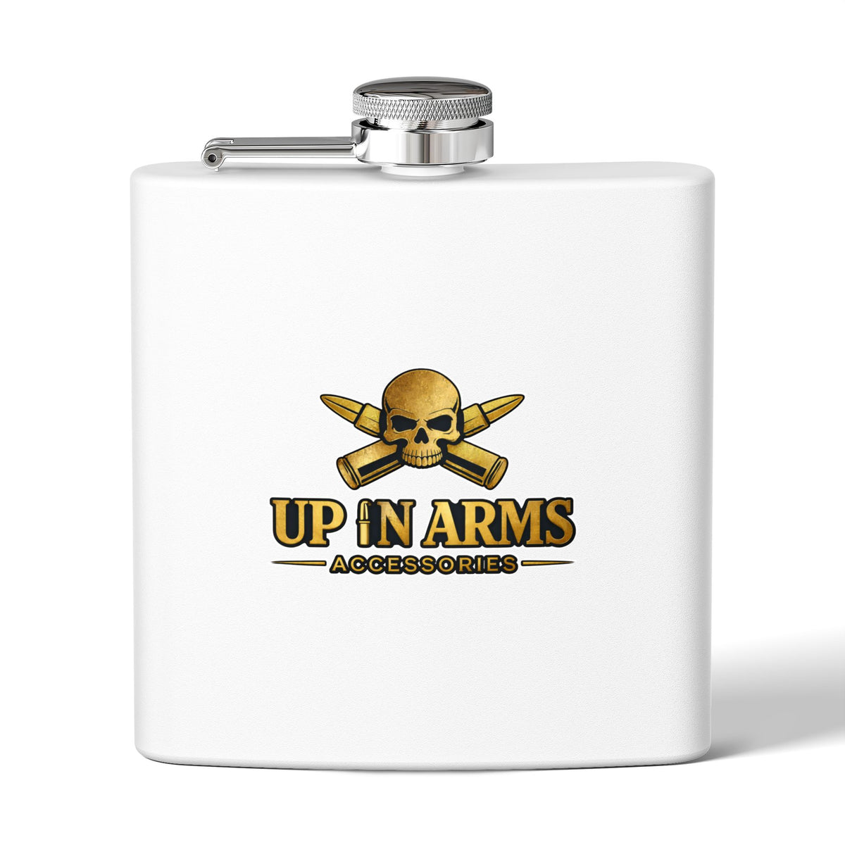 Up In Arms 6oz Stainless Steel Flask