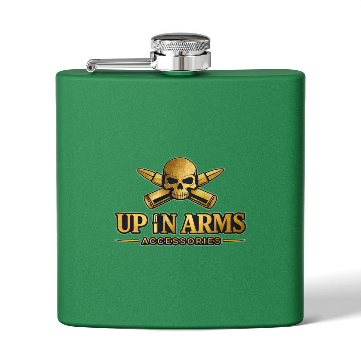 Up In Arms 6oz Stainless Steel Flask