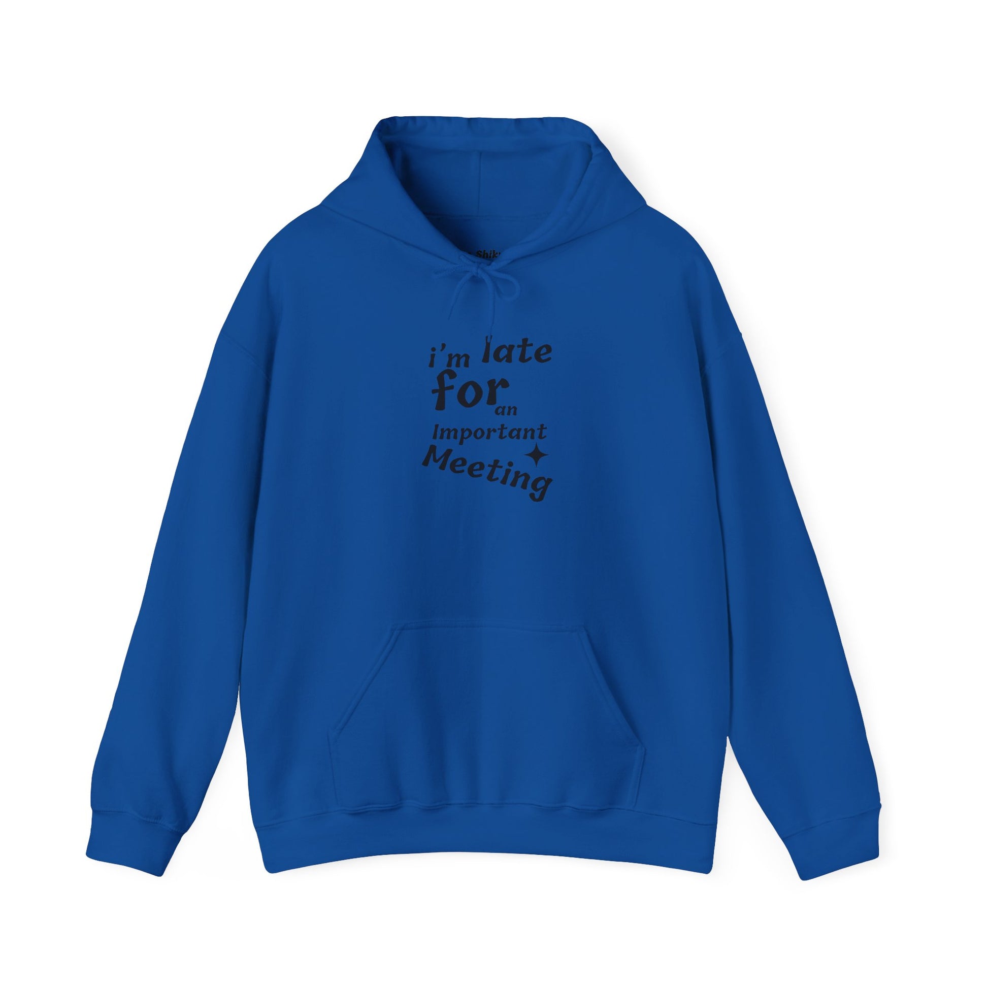 'I'm Late for an Important Meeting' - Unisex Hooded Sweatshirt - Up In Arms