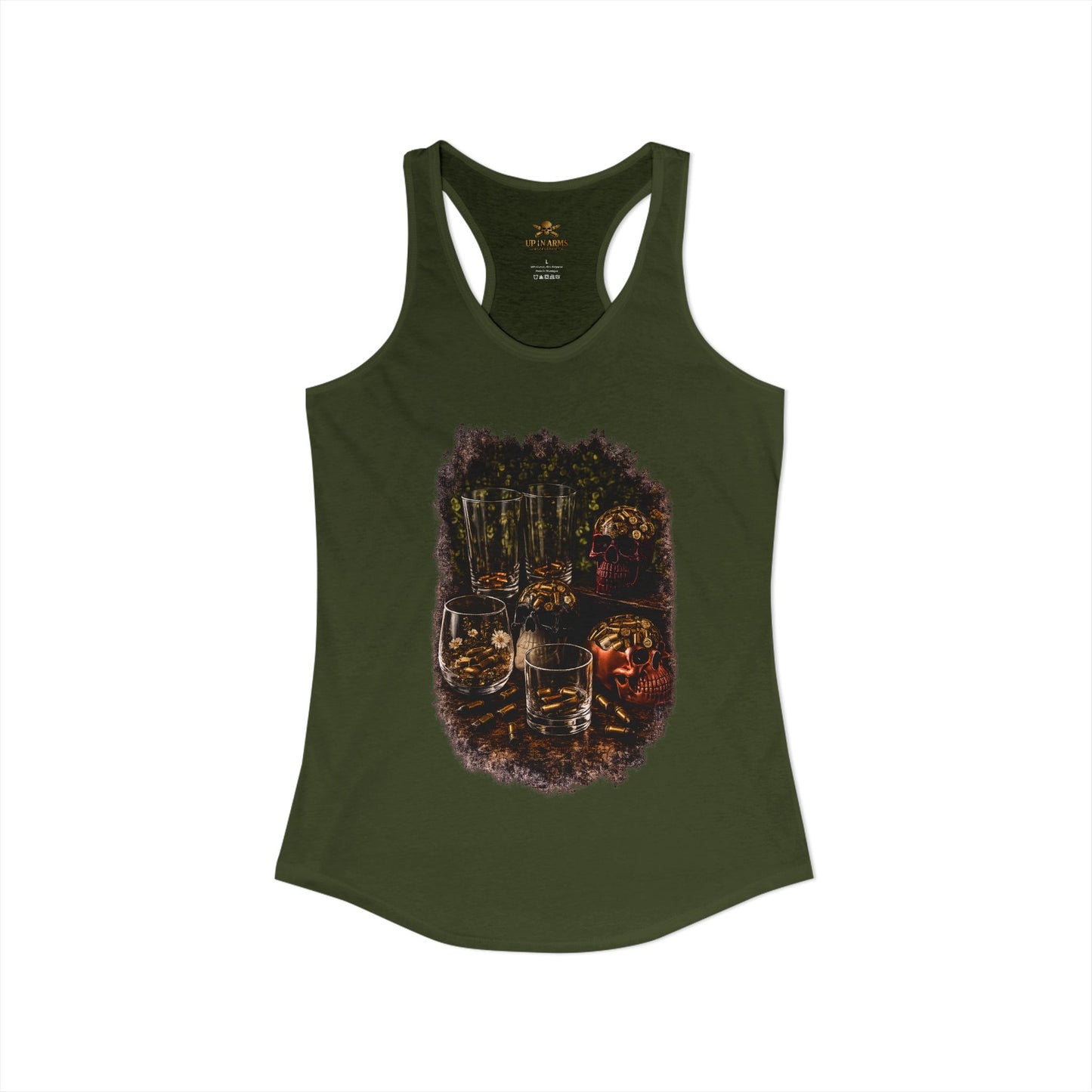 Up In Arms Racerback Tank - Up In Arms