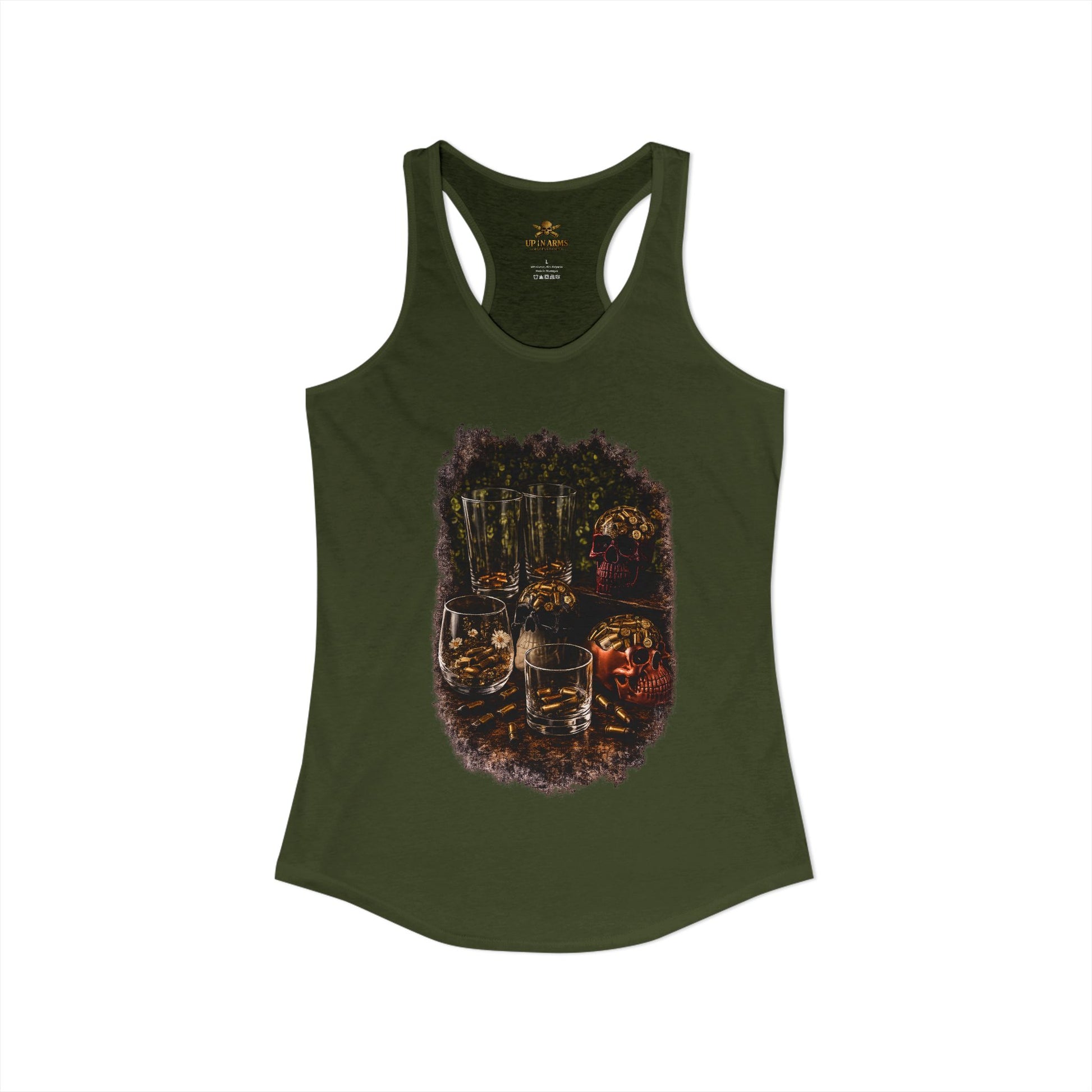 Up In Arms Racerback Tank - Up In Arms