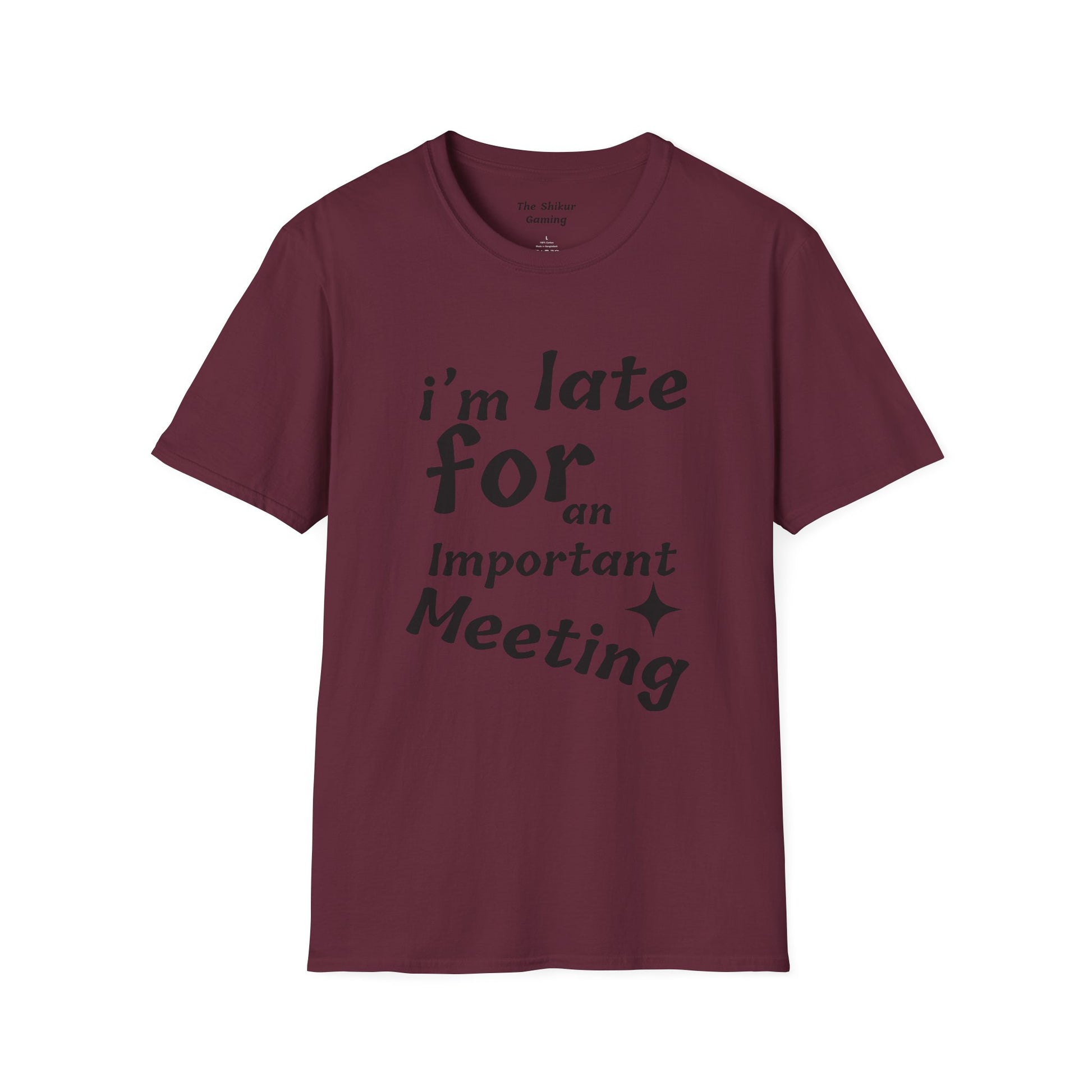 I'm Late for a Meeting Tee - Up In Arms
