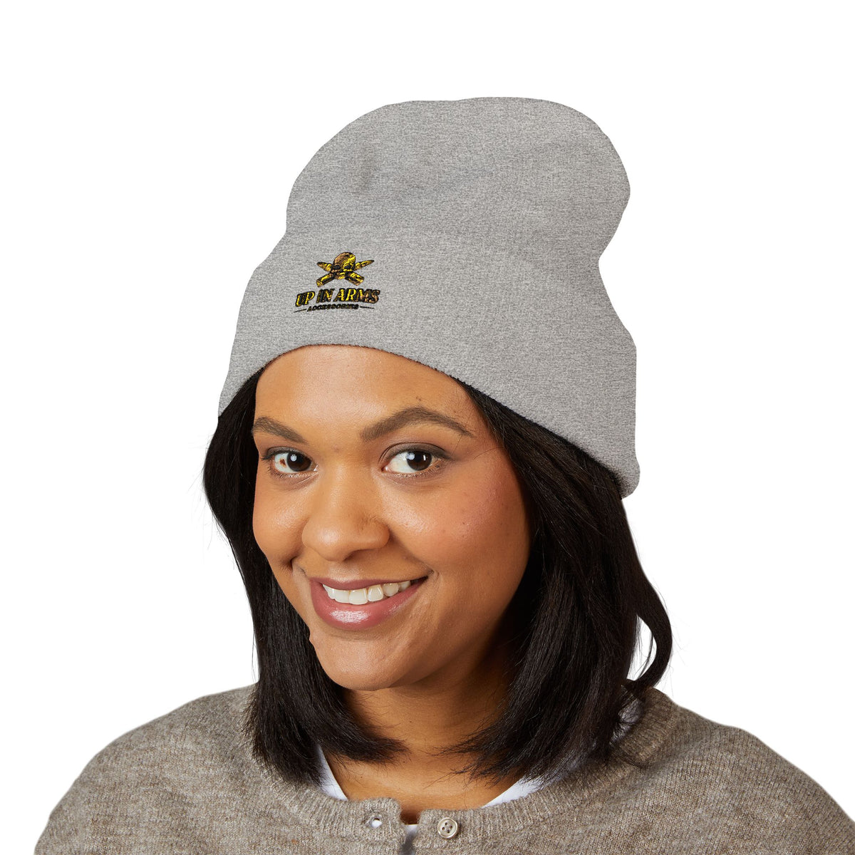 Up In Arms Bee Cuffed Beanie