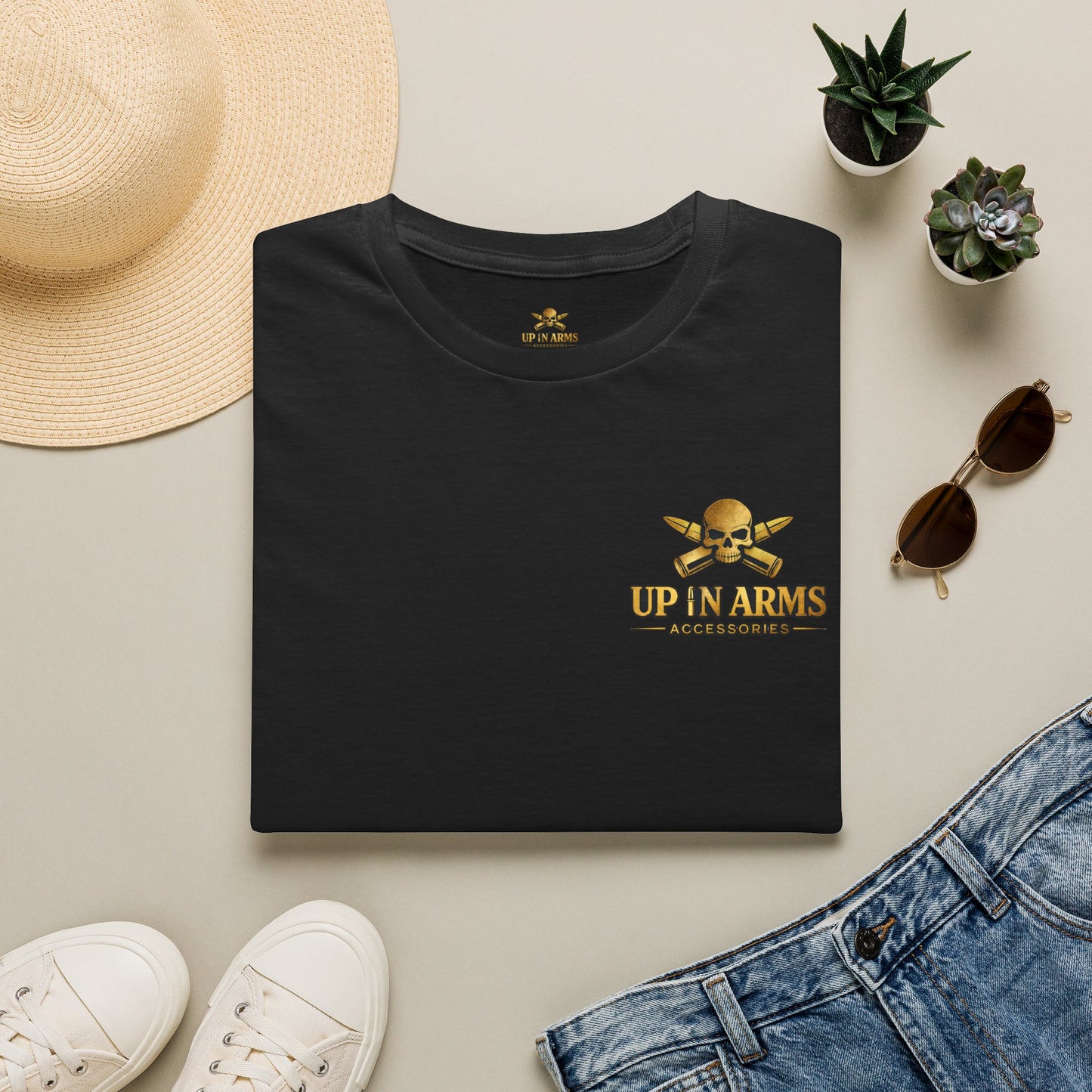 Up In Arms Uni-Sex T-Shirt