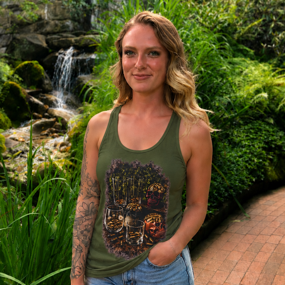 Up In Arms Racerback Tank - Up In Arms