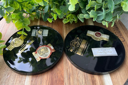 Black Cigar Coaster - Up In Arms