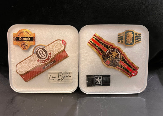 Cigar Coaster | Epoxy Coaster | Bullet Coaster | Epoxy Resin Coaster