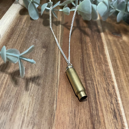 Bullet Casing Necklace - Up In Arms